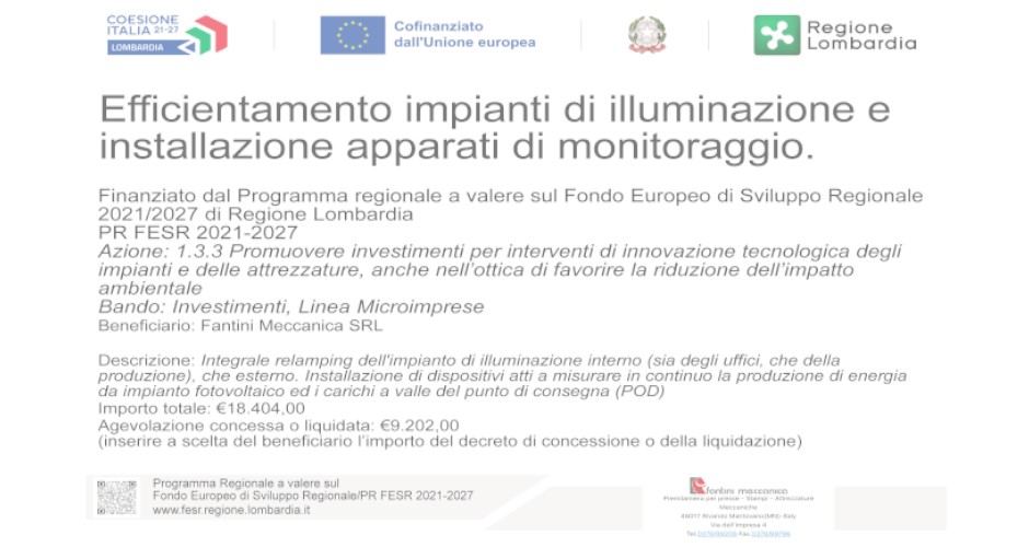 Efficientamento Impianti Illuminzione
